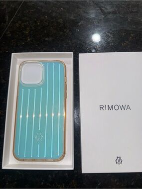 RIMOWA Iridescent iPhone 13 Pro Max Case w/ Original Box
